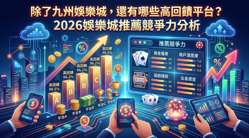 除了九州娛樂城，還有哪些高回饋平台？2026娛樂城推薦競爭力分析
