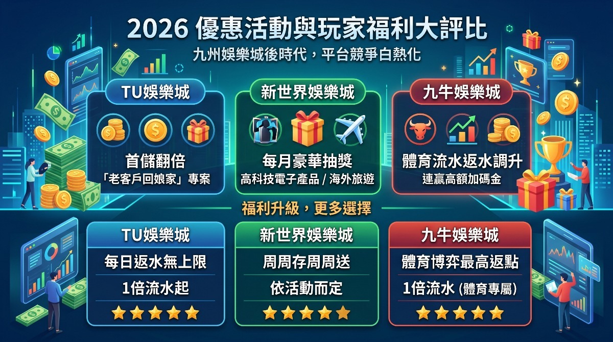 九州娛樂城結束營業後的市場大洗牌｜2026線上娛樂平台替代選擇比較