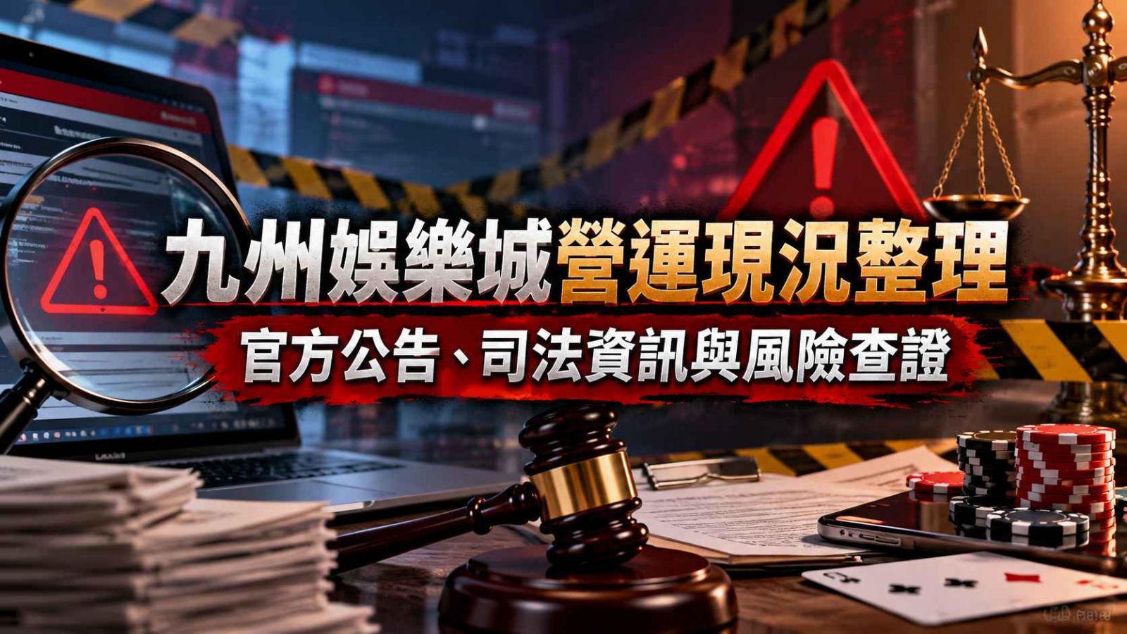 九州娛樂城營運現況整理｜官方公告、司法資訊與風險查證